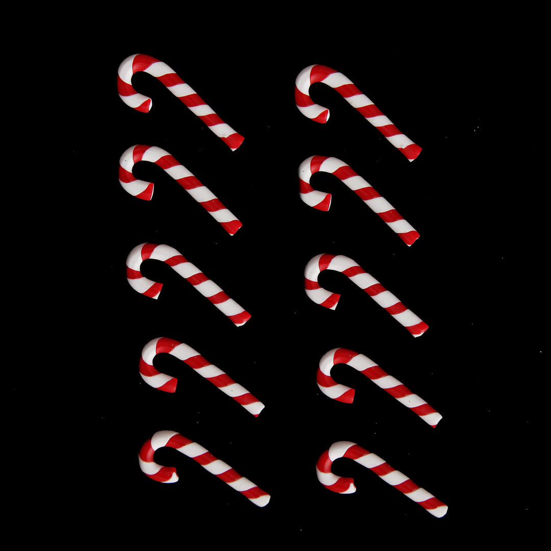 Mini Candy Canes - Bag of 10