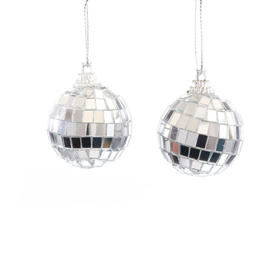 Mini Hanging Disco Ball Baubles 