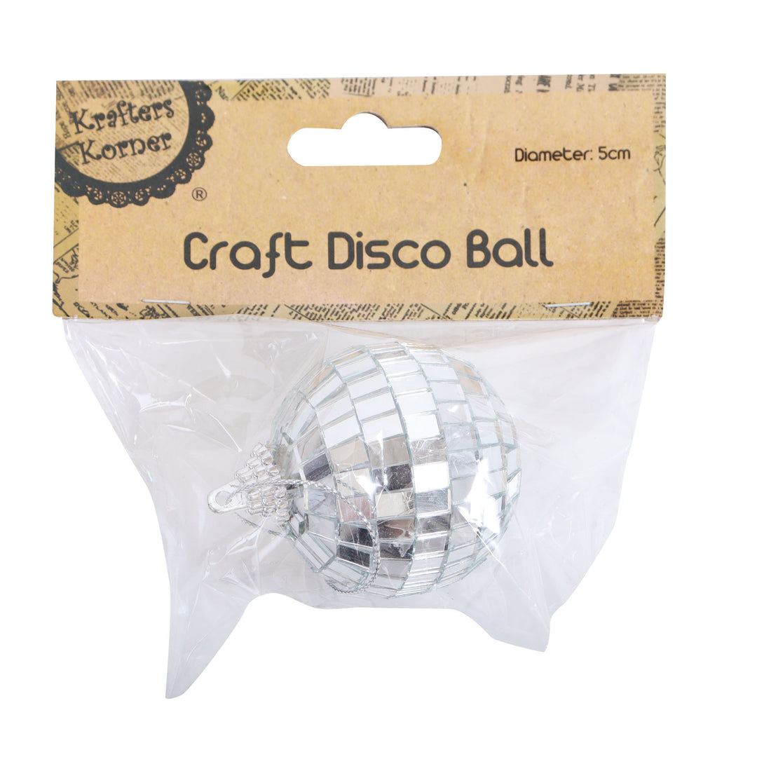 Mini Hanging Disco Ball Baubles 
