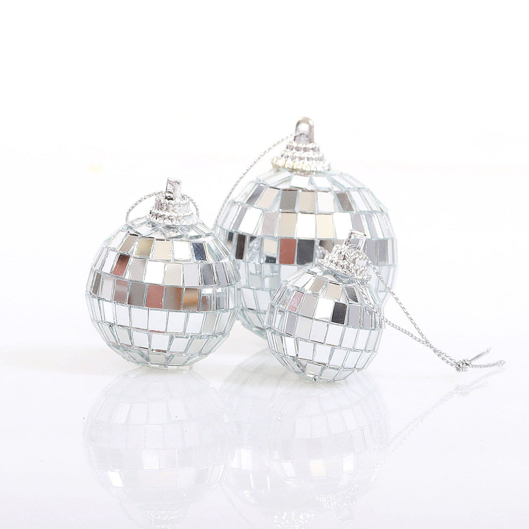 Mini Hanging Disco Ball Baubles 