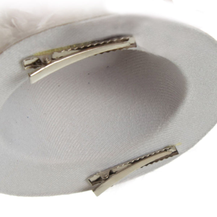 Personalised Small White and Green Bunny Ears Easter Hat