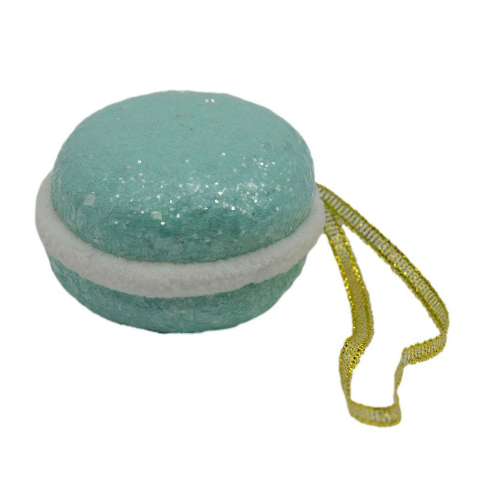 Mint Frosted Macaron Hanging Decoration