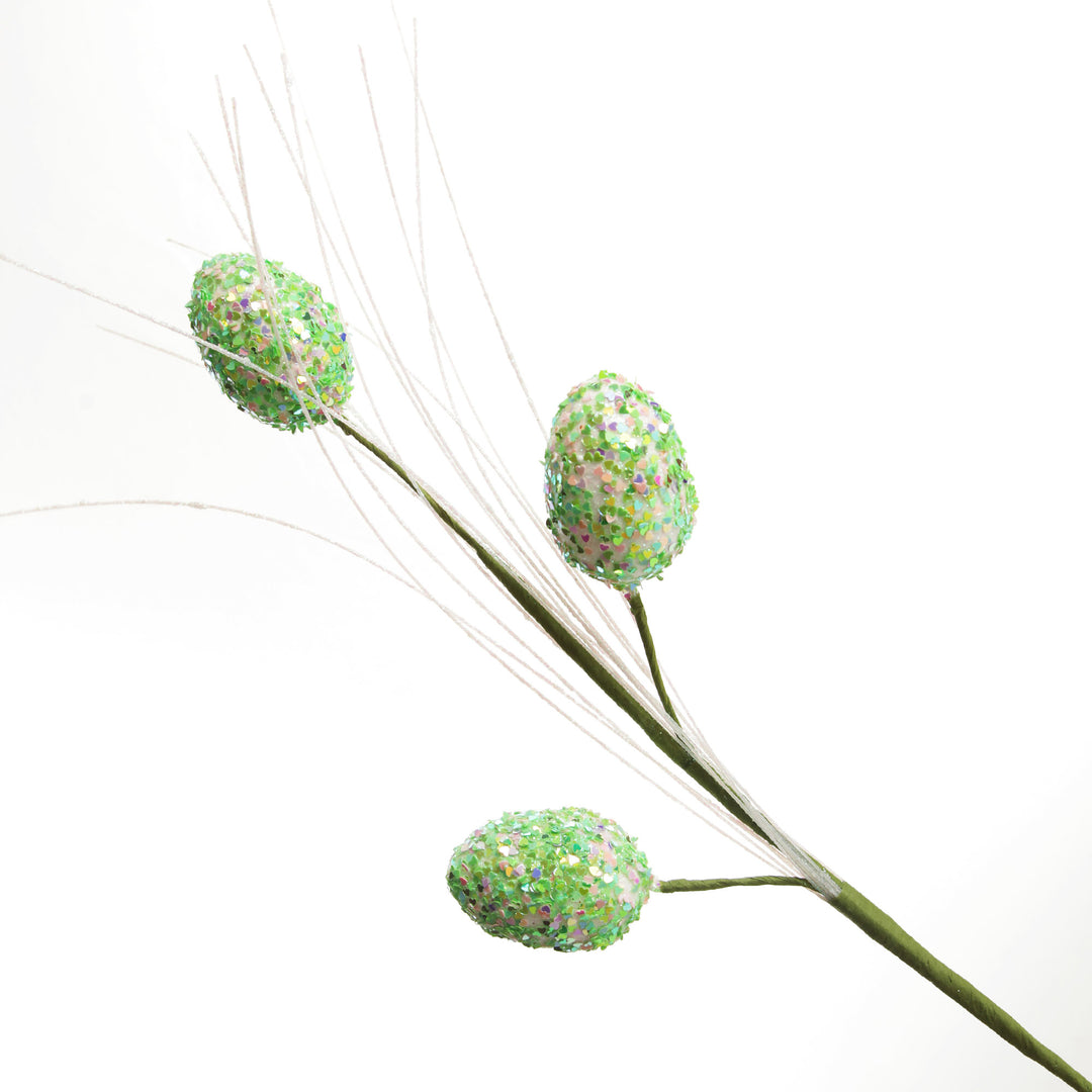  Glitter Easter Egg Pick 