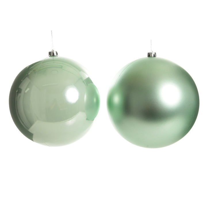 Mint Green Jumbo Shatterproof Christmas Bauble Decoration