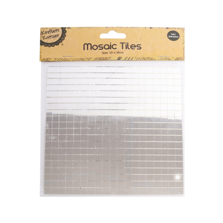 Mirror Adhesive Tiles Sheet