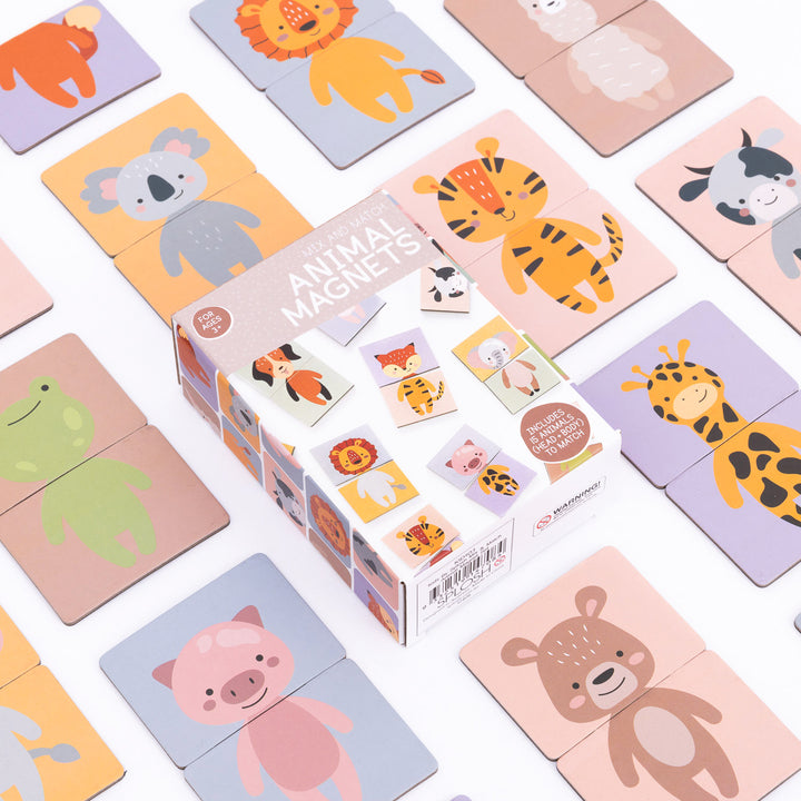  Mix and Match Animal Magnet Set