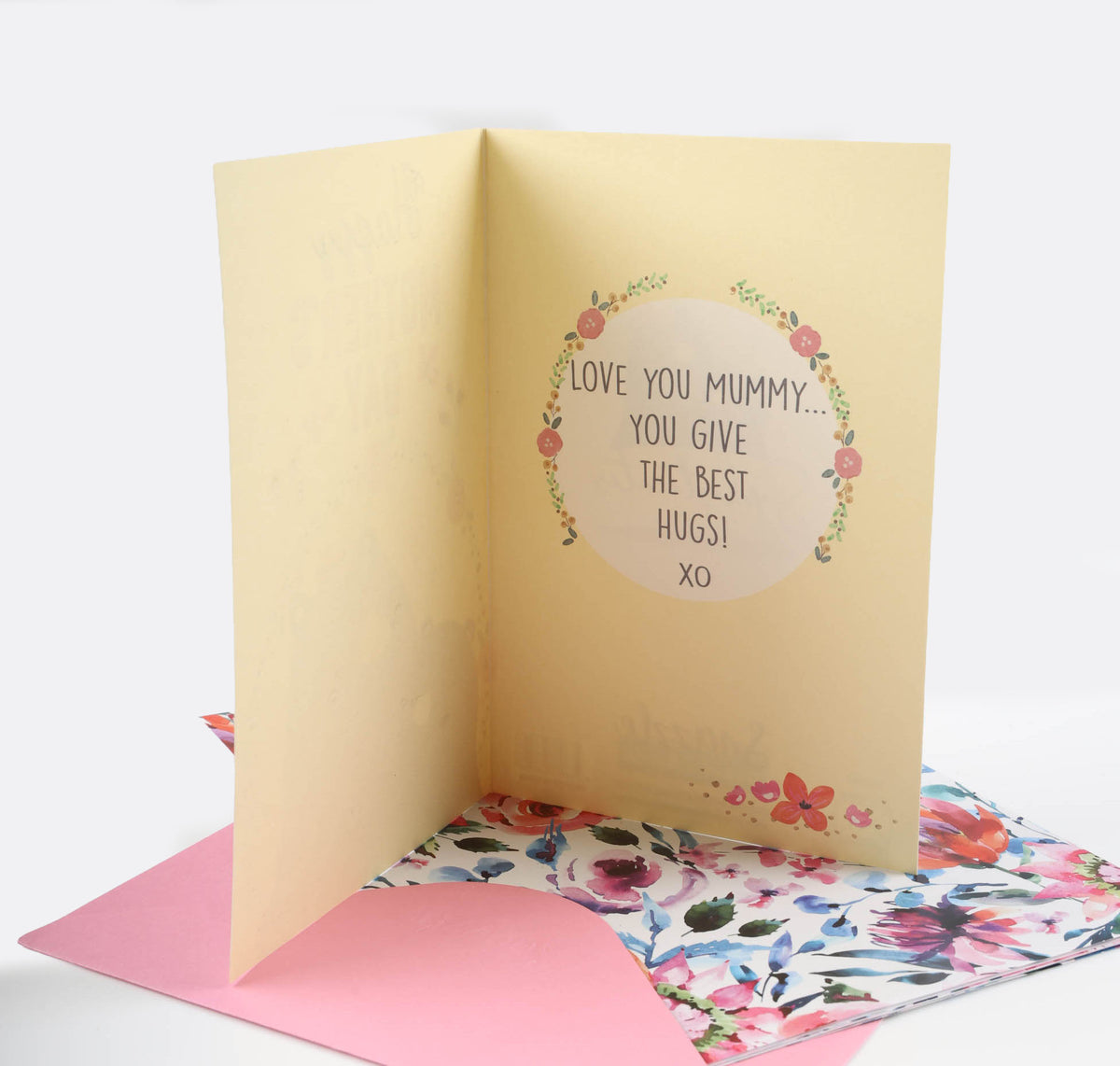 Mothers Day Card and Wrap - Bear Hug