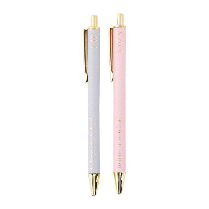 Mr &amp; Mrs Wedding Pen Gift Set