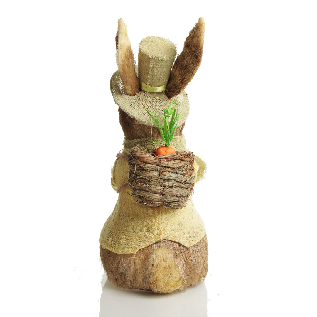 Mr Huckleberry Natural Straw Bunny