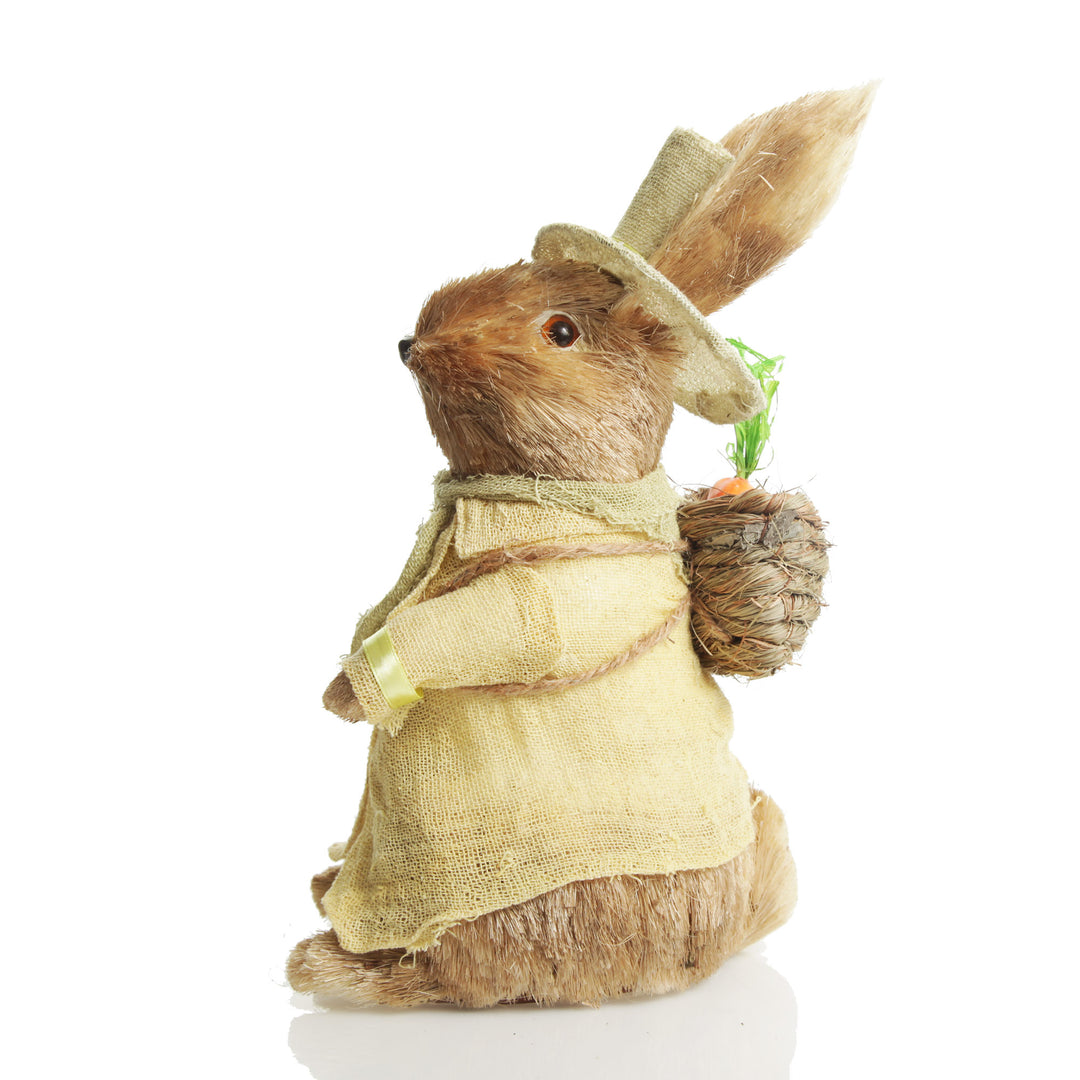 Mr Huckleberry Natural Straw Bunny