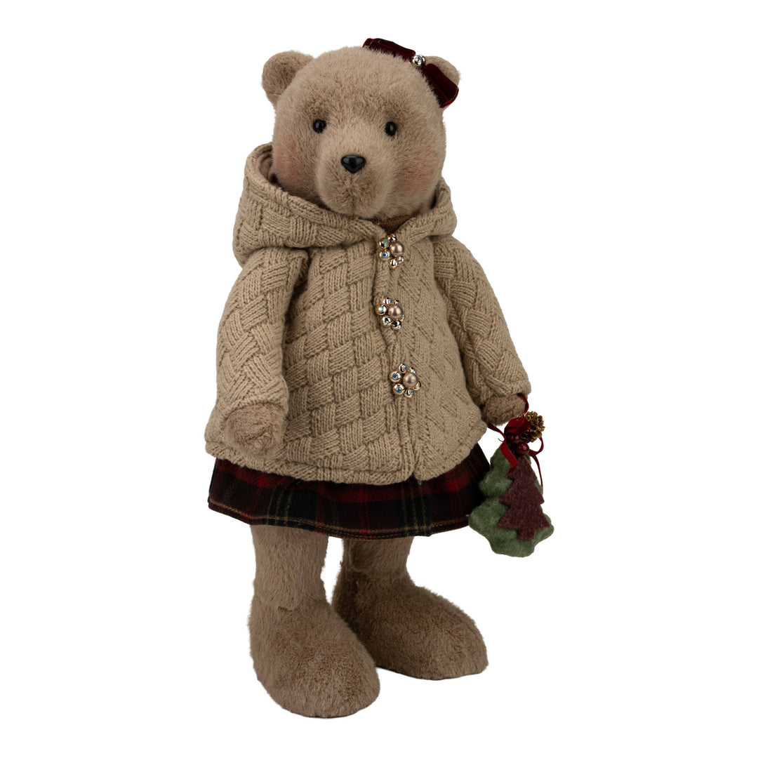 Mrs Christmas Winter Bear Ornament - 45cm