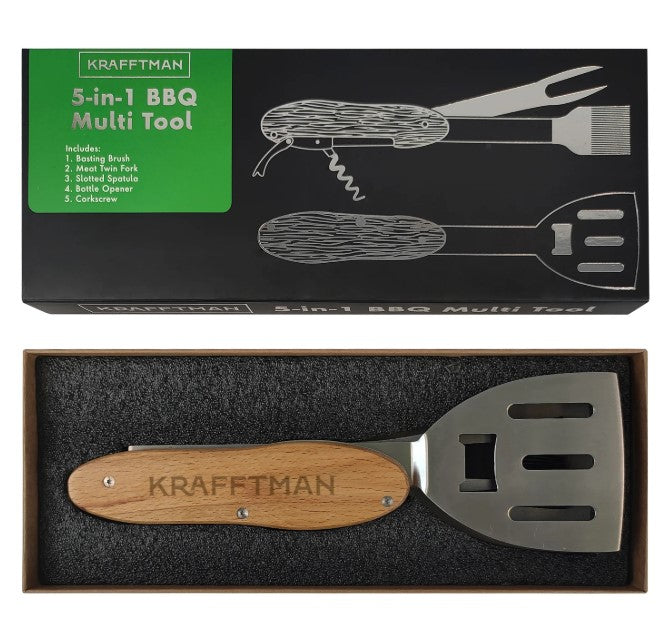 Krafftman - BBQ Multi Tool 5 in 1