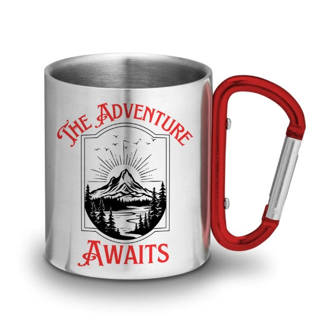 Krafftman - Carabiner Mug - The Adventure Awaits
