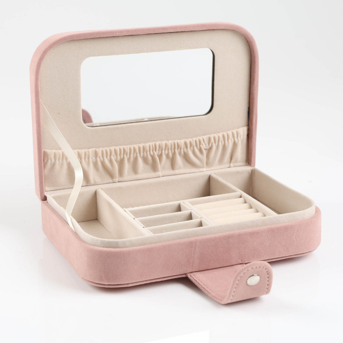 Nolita Pink Velvet - Jewel Box with Clip