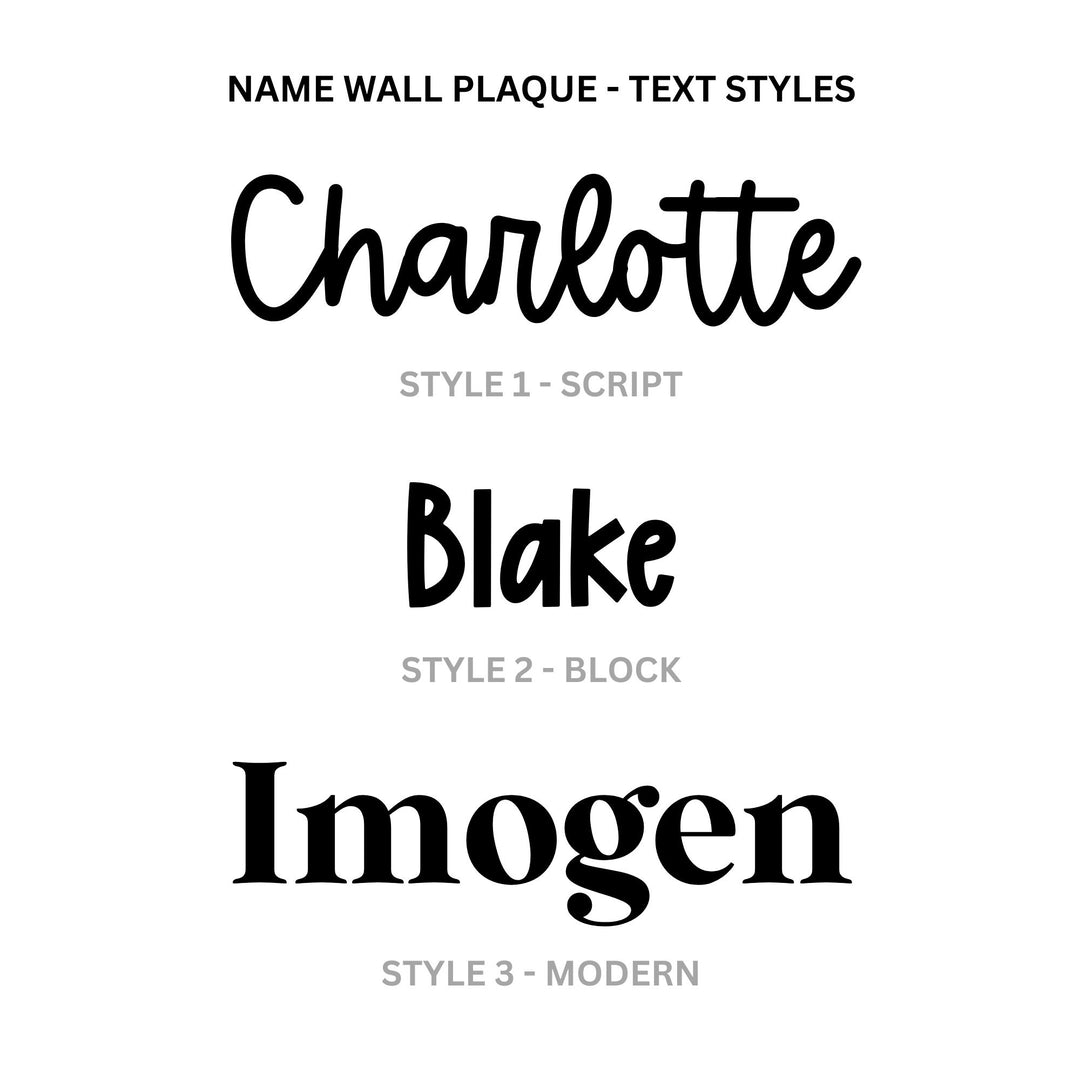 Personalised Quad Layer Laser Cut Name Sign