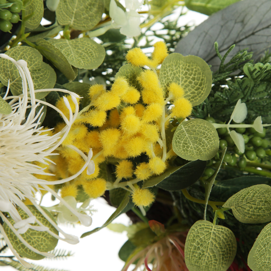 Native Eucalyptus Floral Wreath