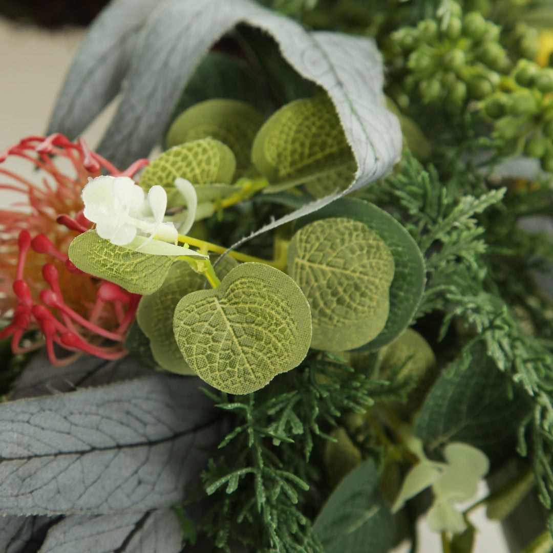 Native Eucalyptus Floral Wreath