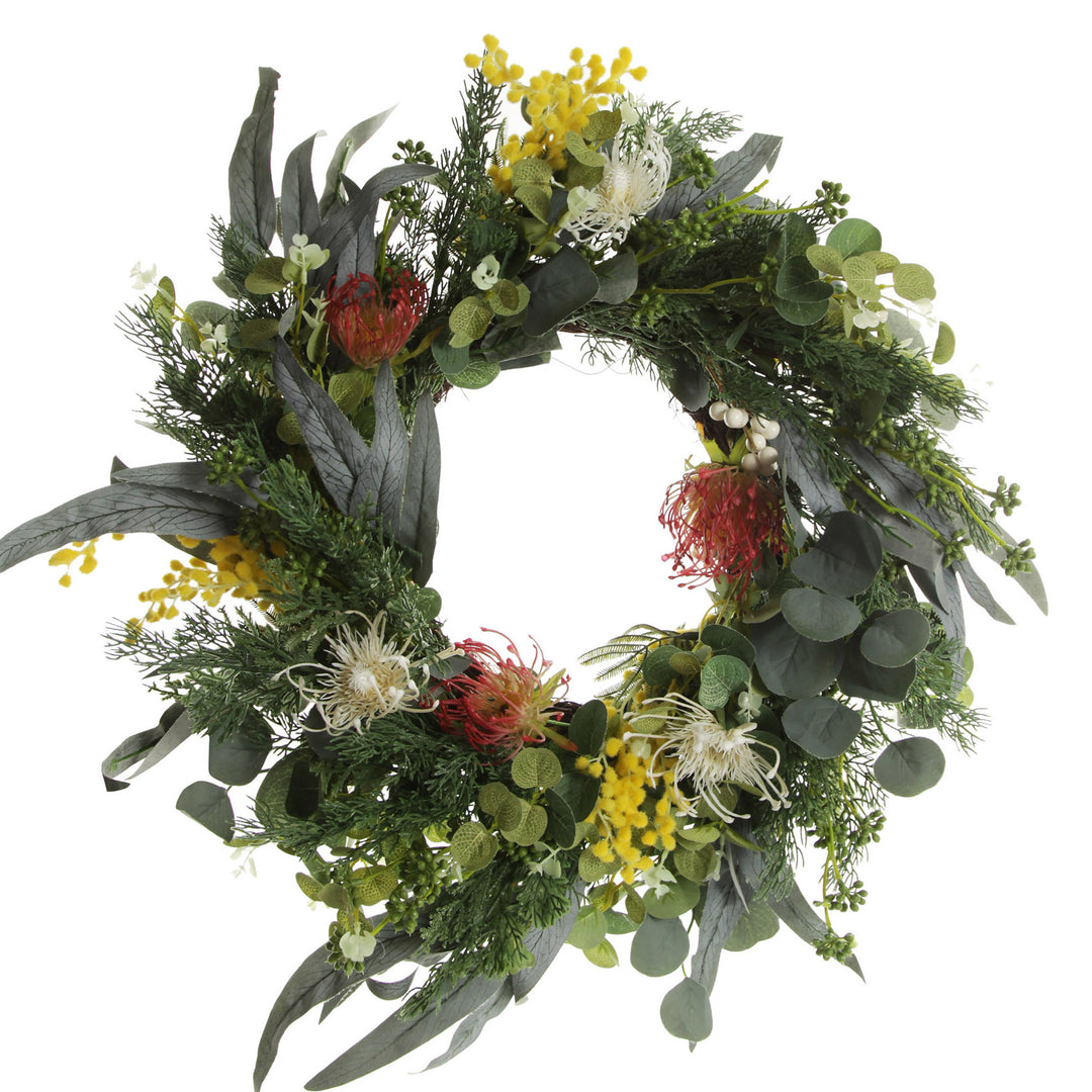 Native Eucalyptus Floral Wreath