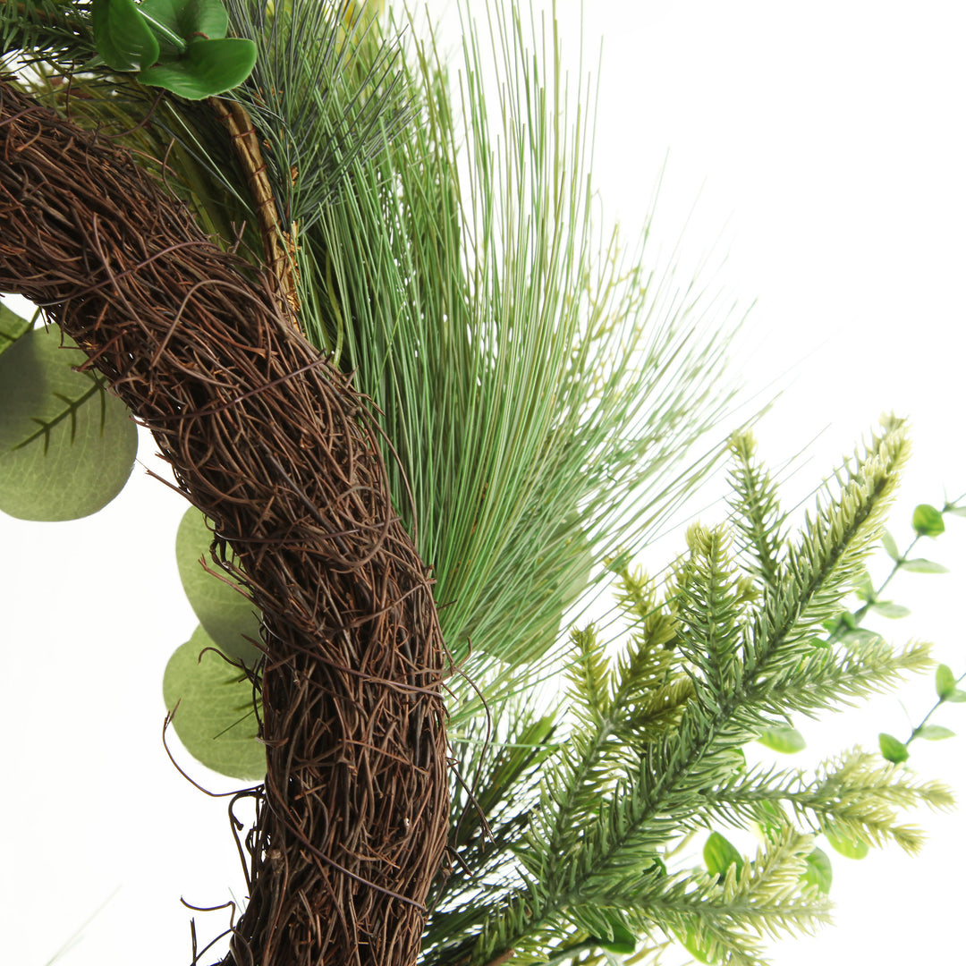 Native Eucalyptus Leaf Christmas Wreath