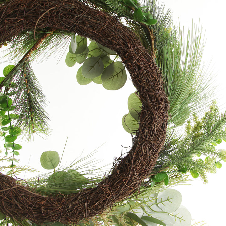 Native Eucalyptus Leaf Wreath (65cm Dia)