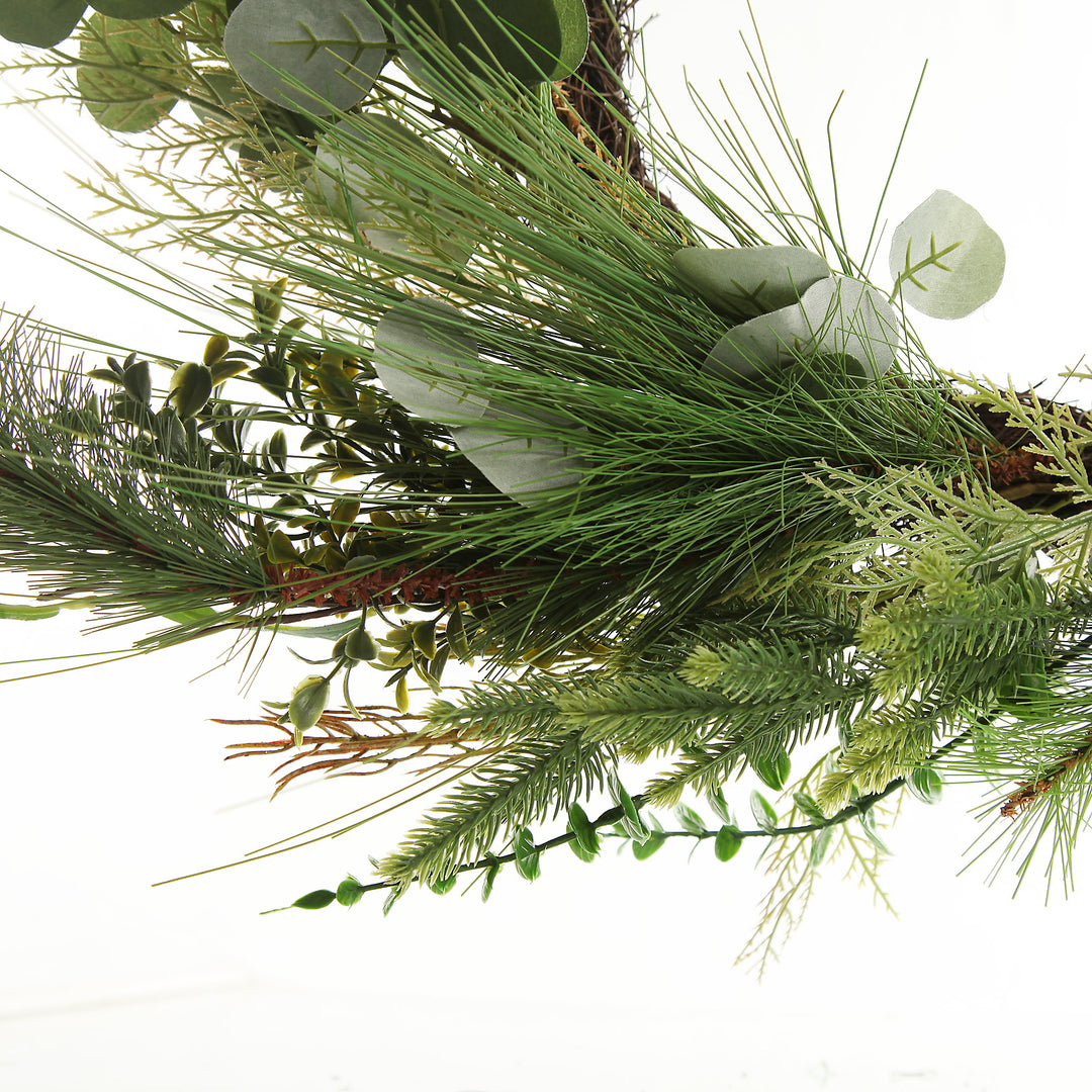 Native Eucalyptus Leaf Christmas Wreath