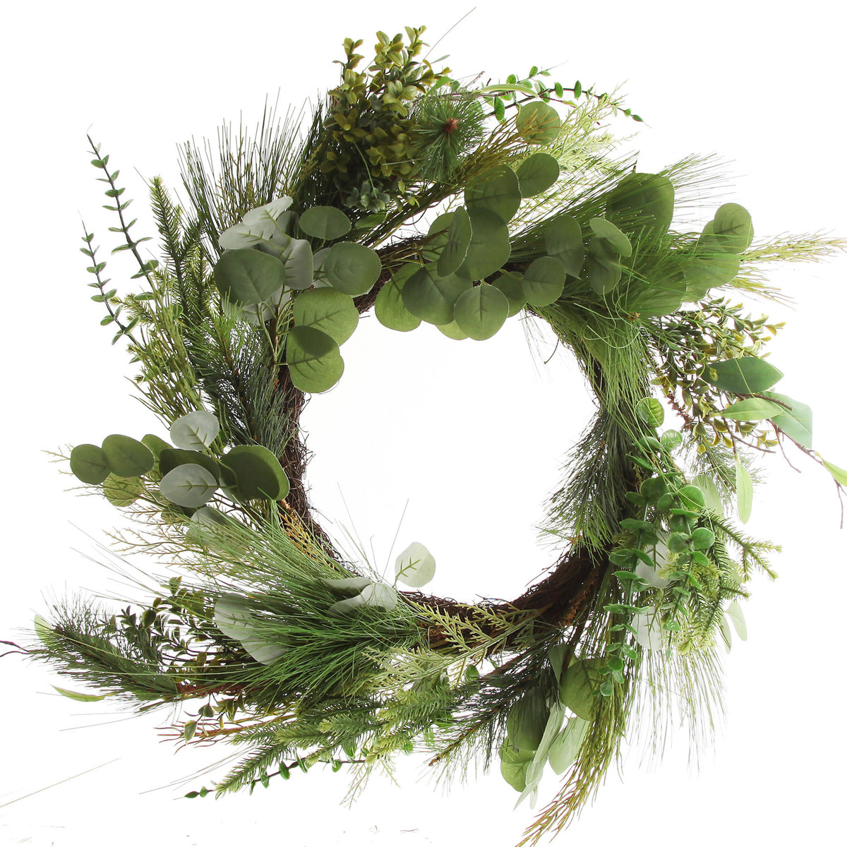 Native Eucalyptus Leaf Christmas Wreath