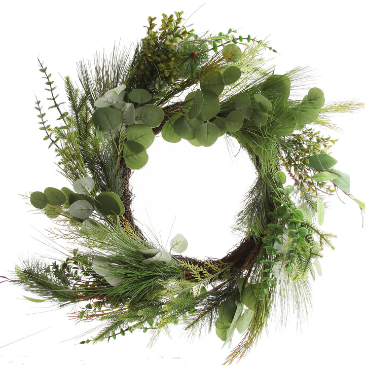 Native Eucalyptus Leaf Christmas Wreath