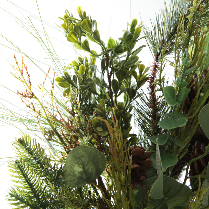 Native Eucalyptus Leaf Christmas Wreath