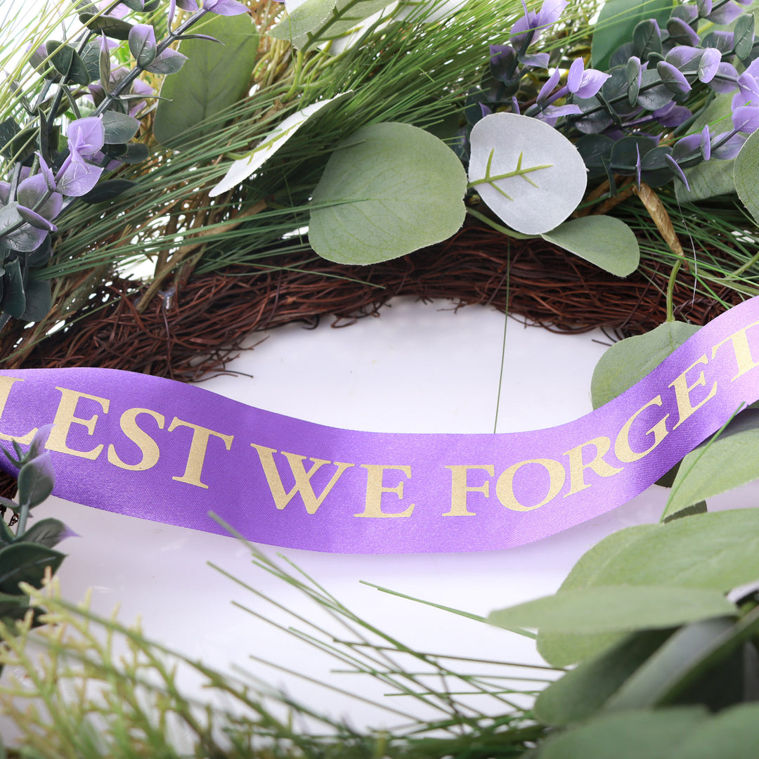 Lest We Forget Ribbon Sash 