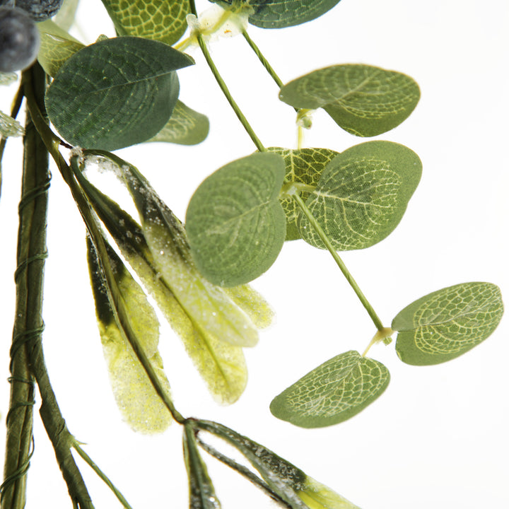 Native Mixed Leaf Garland with Blueberries