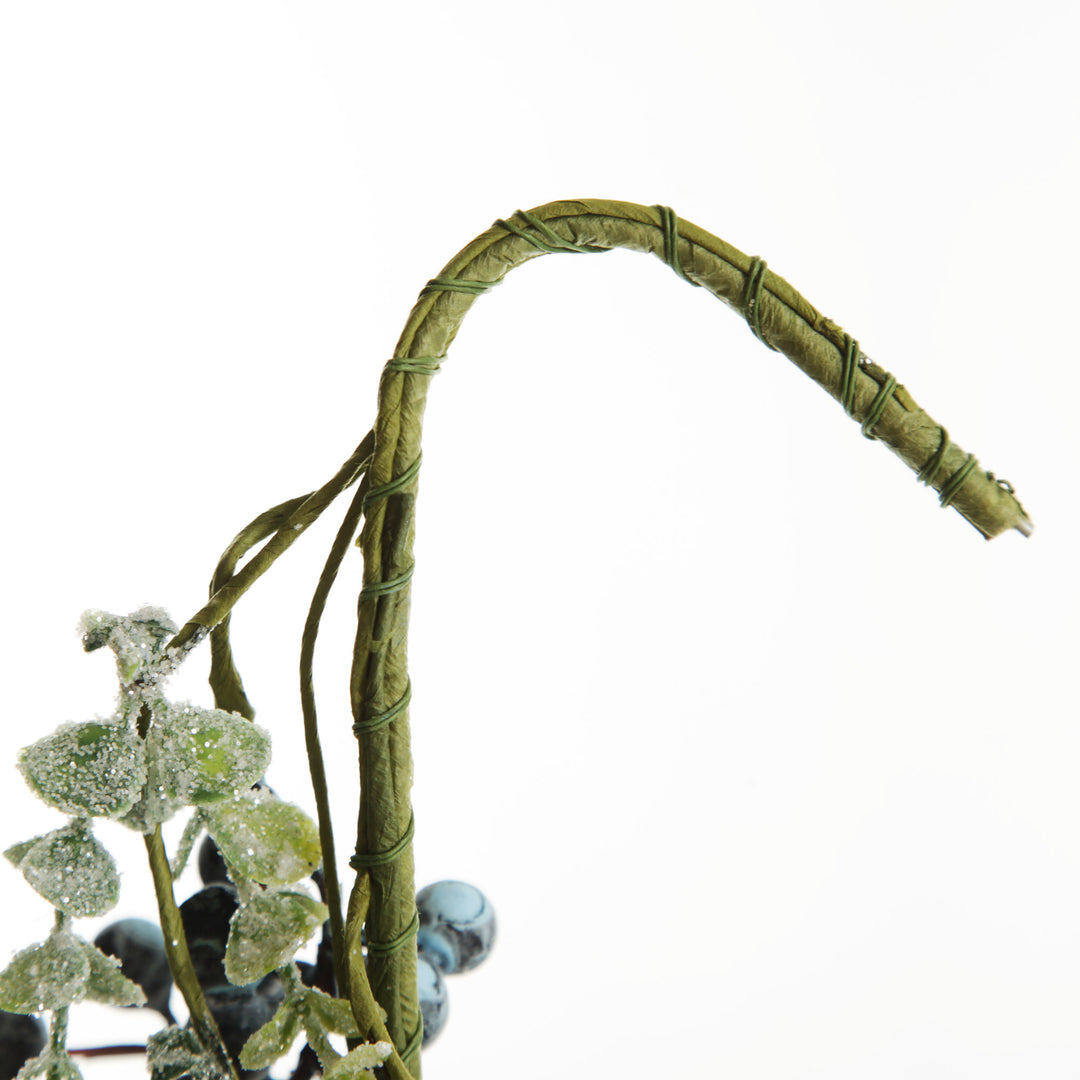 Native Mixed Leaf Garland with Blueberries