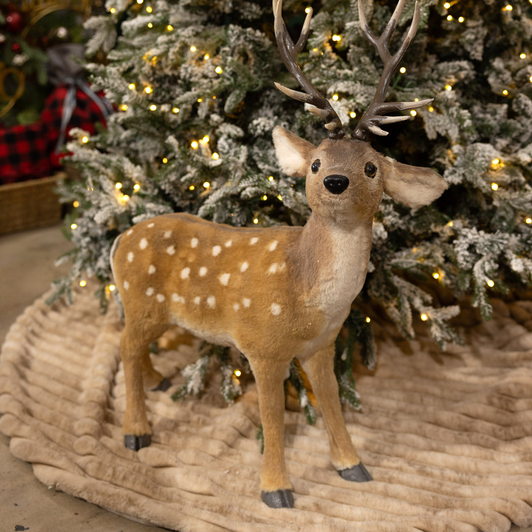 Standing Deer Christmas Ornament - 56cm(H)