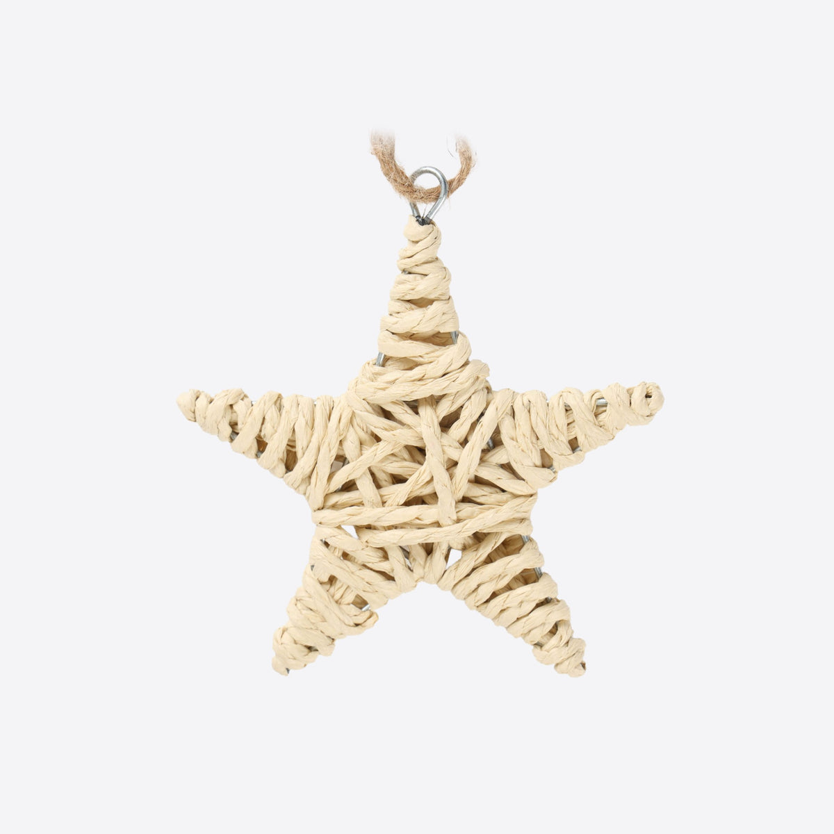 Natural Paper Rope Star - 15cm