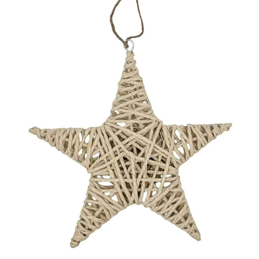 Natural Paper Rope Star - 30cm