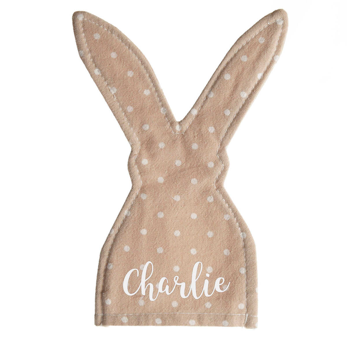 Natural Personalised Bunny Egg Warmer
