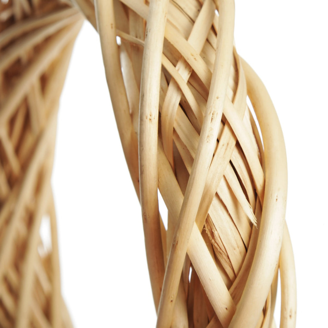 Medium Natural Rattan Wreath