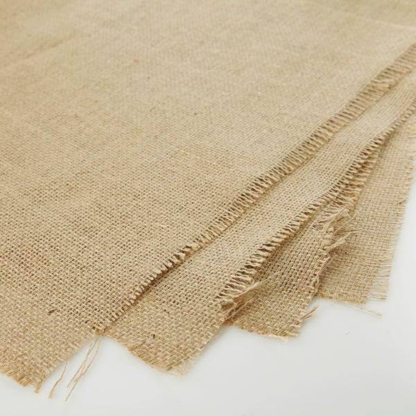 Natural Jute Hessian Sheet - Pack of 4