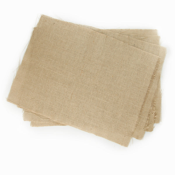 Natural Jute Hessian Sheet - Pack of 4