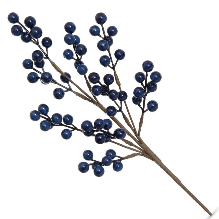 Navy Blue Berry Spray