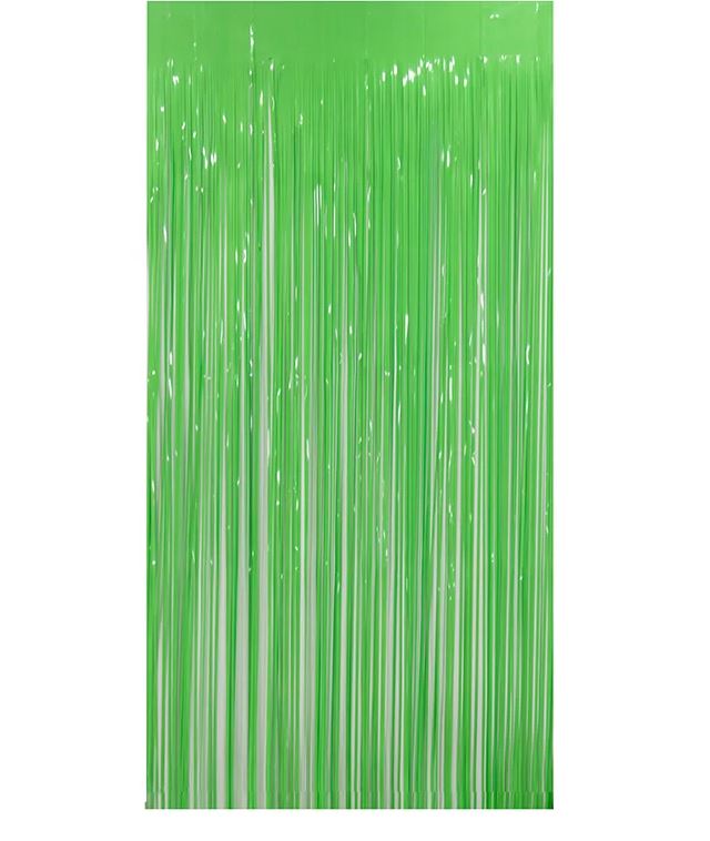 Neon Green Curtain