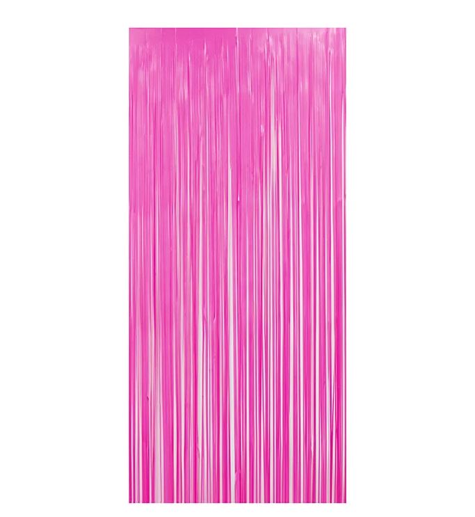 Neon Pink Curtain
