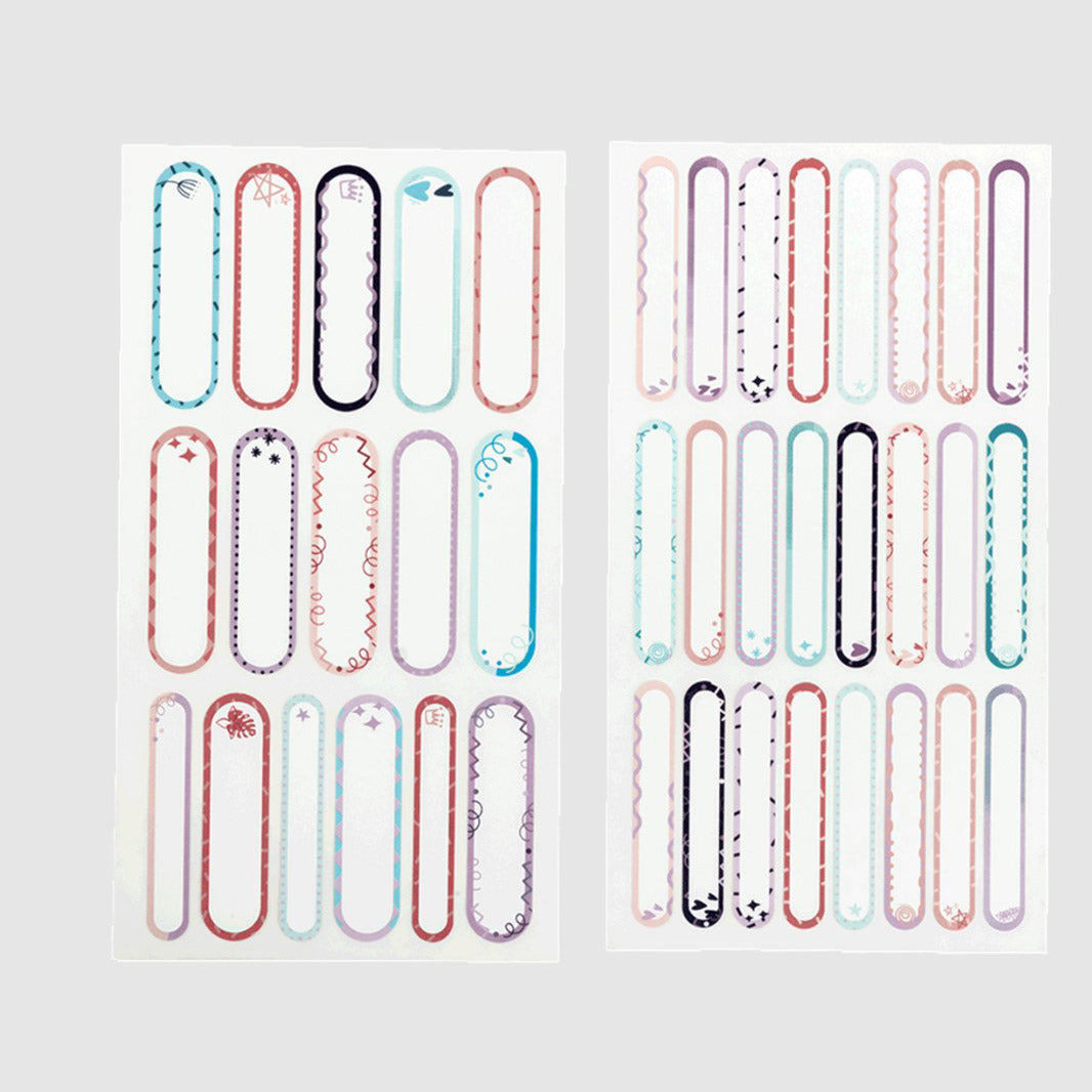 Name Labels - Iron On - Pretty Pastels