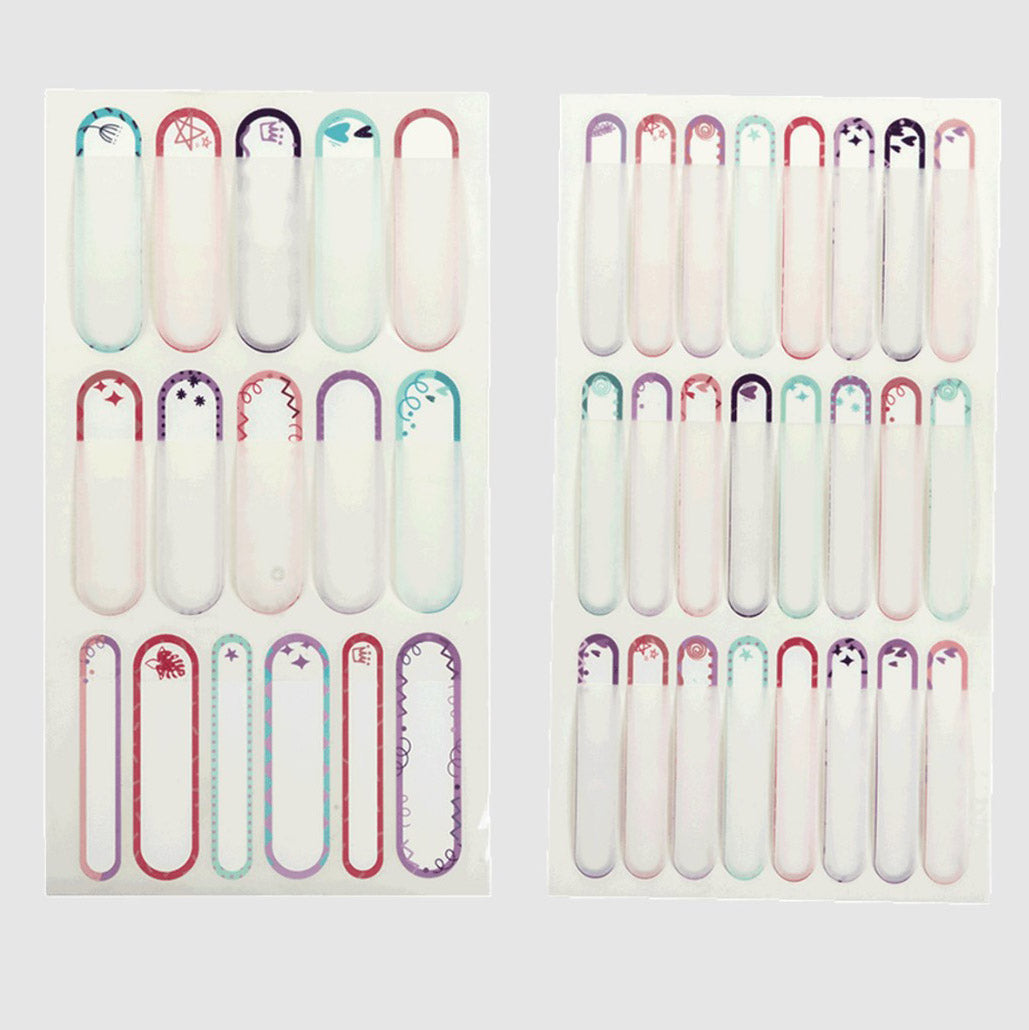 Name Labels - Stick On - Pretty Pastels