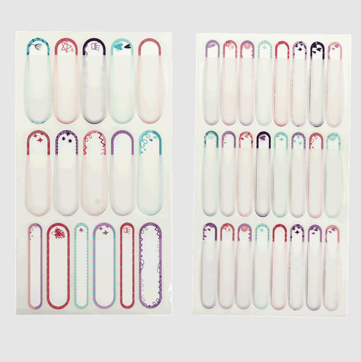 Name Labels - Stick On - Pretty Pastels