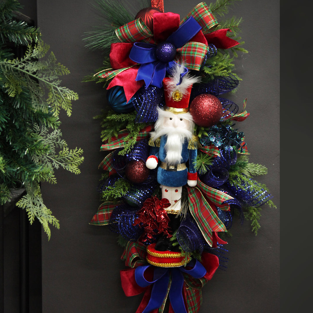 Nutcracker in Blue Jacket - 45cm(H)