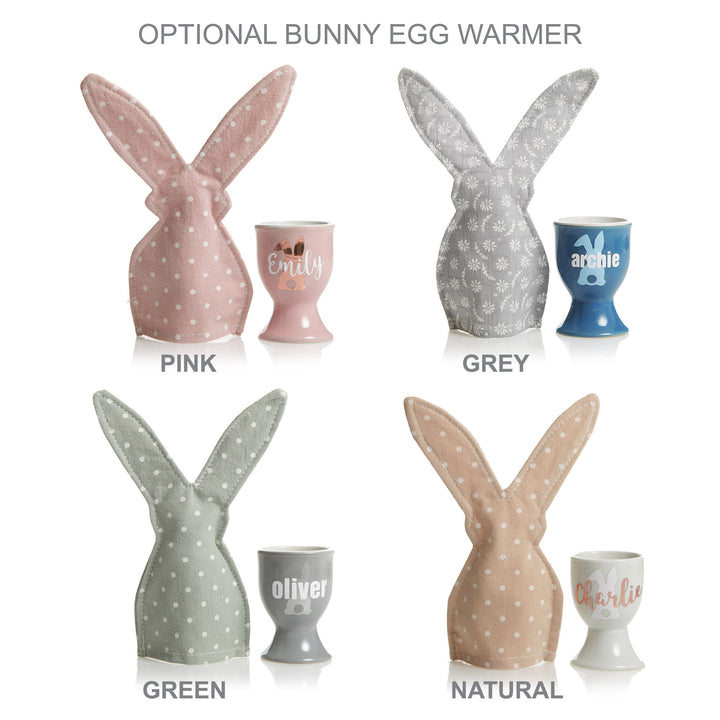 Grey Ceramic Easter Egg Cup