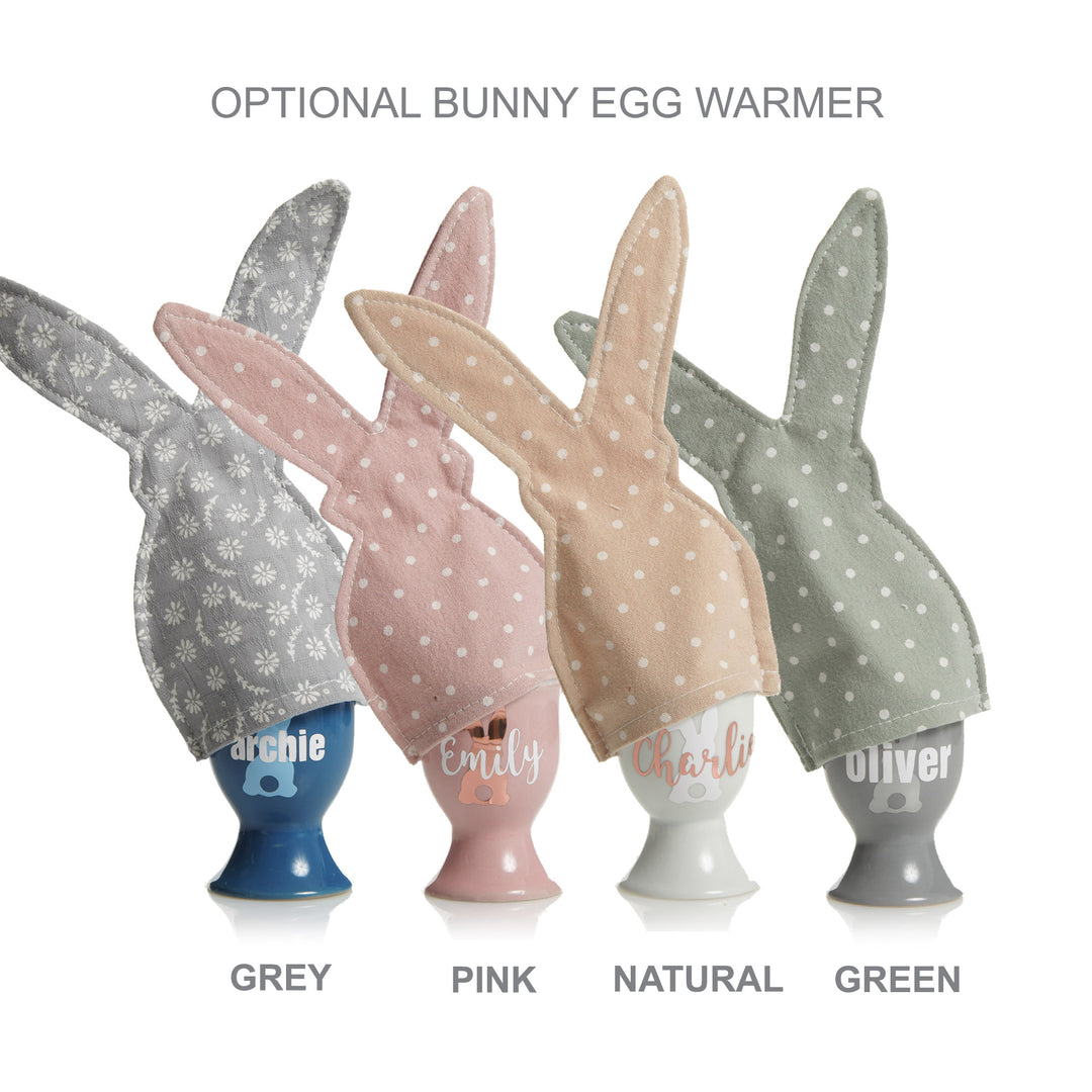 Grey Ceramic Easter Egg Cup