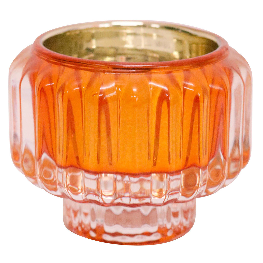 Orange Candle Holder - La Fiesta