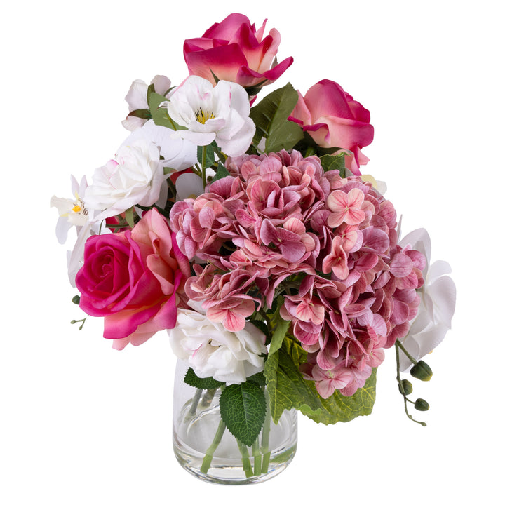 Everlasting Orchid &amp; Rose Arrangement
