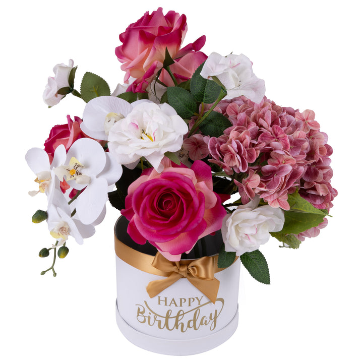 Everlasting Orchid &amp; Rose Arrangement
